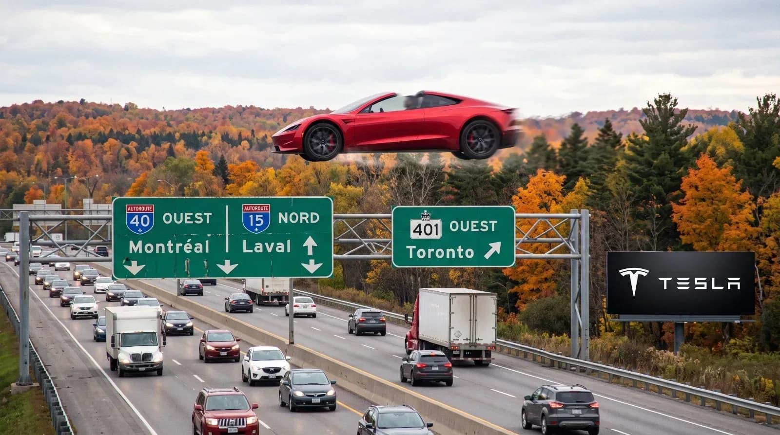 Tesla Roadster : la supercar électrique qui défie les lois de la physique arrivera-t-elle au Canada ?